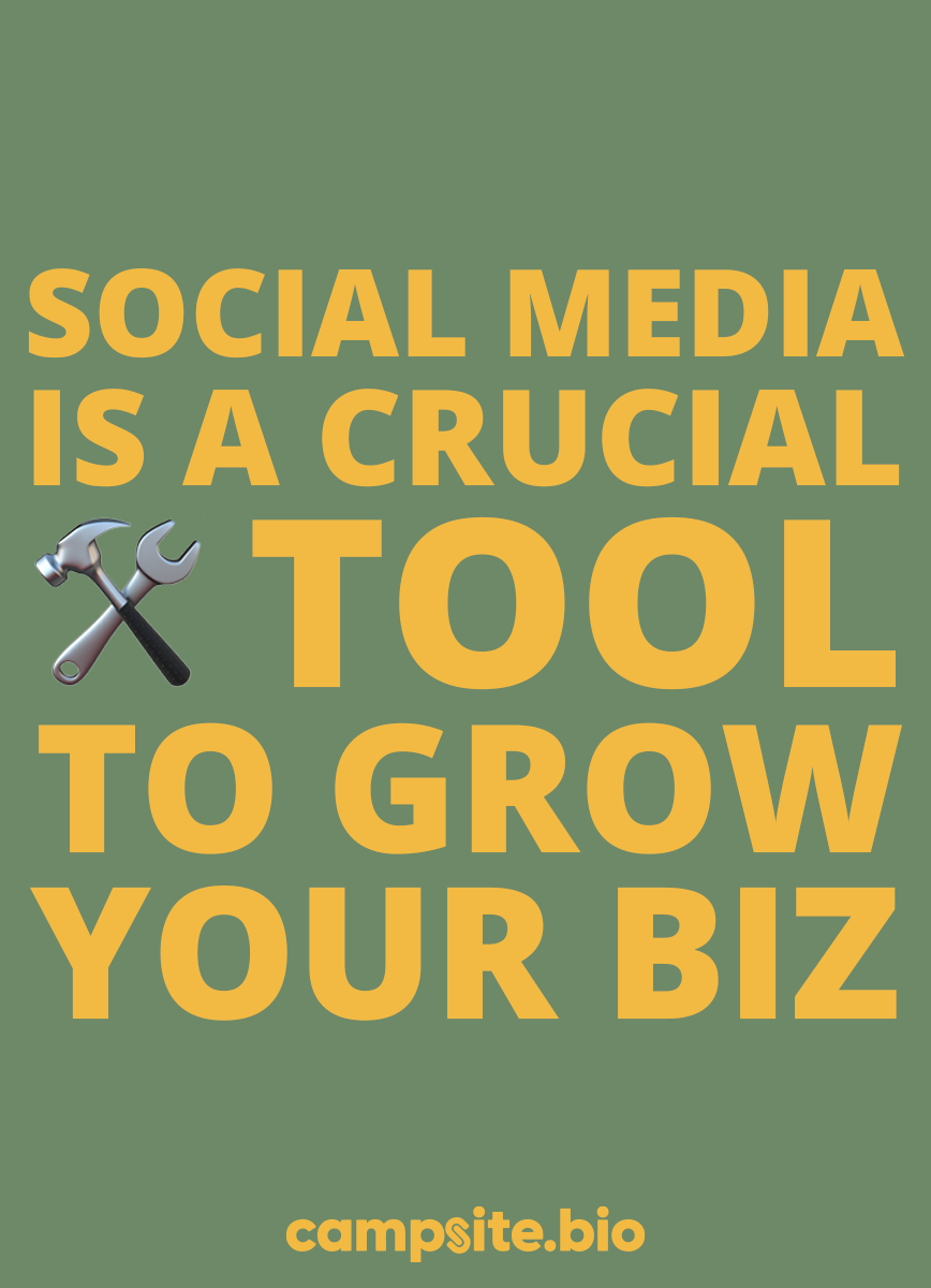 Social media is a crucial tool to grow your biz